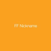 FF Nickname